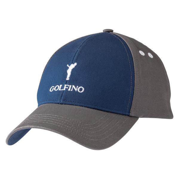 GOLFINO Men’s golf cap with colour blocking elements
